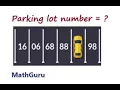 Parking Puzzle Math Puzzle