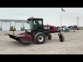 2008 MacDon M200 Dual Direction Windrower For Sale March 18th