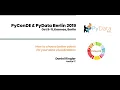 Daniel Ringler How to choose better colors for your data visualizations PyData Berlin 2019