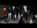 Legendary Tennis Player John McEnroe And Wife Patty Smyth Grab Dinner at Giorgio Baldi Restaurant