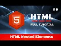 - HTML Nested Elements