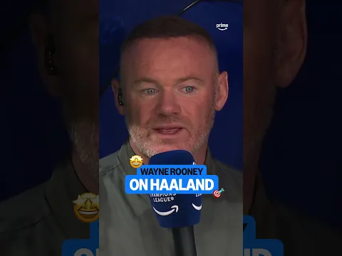 🤩 Rooney: Haaland is "born goalscorer" 🇳🇴🎯 #Haaland #ManCity #MCFC #UCL #ChampionsLeague