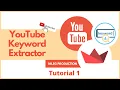 Streamlit YouTube Keyword Extractor Web App Complete Streamlit Python Course Tutorial 1