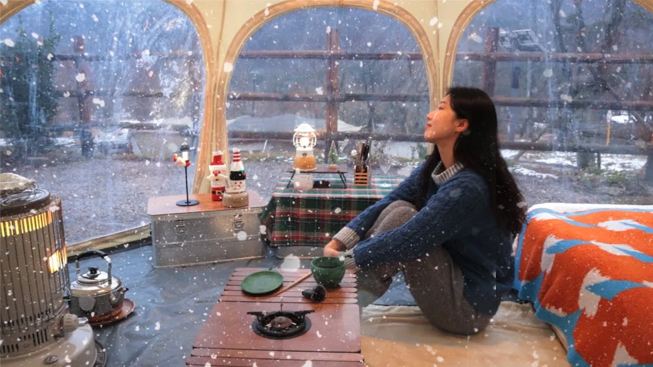 밤새도록 함박눈이 펑펑 쏟아지던 날 ☃️ 2박3일 동안 귀여운 파티 음식 잔뜩 만들어 먹기 썸네일