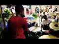 Lagu 😲😱😱An awesome Ghanaian church worship with Cymbals by Peb Drummer Gh🤯🔥🔥🔥