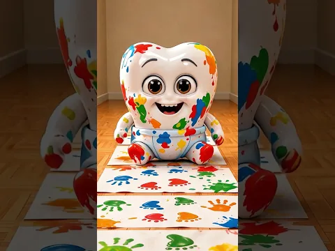 Little Toothy Footprint Song – Let's Clean Up! 🎵👣🦷😊VocaVoca🥑Show Kids Songs