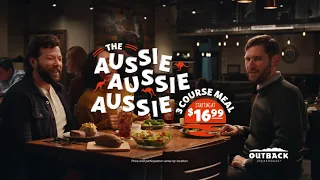 Outback Steakhouse Aussie 3 Course