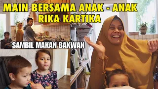 ke rumah rika kartika di belanda main bersama anak anak rika kartika