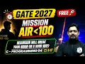 Recursion C Programming 04 CS IT GATE 2027 Mission Under AIR 100