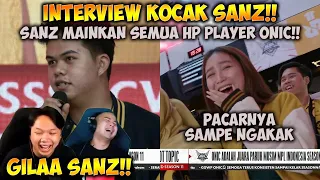 Download 【INTERVIEW】GILAA SANZ!! Interview Kocak SANZ Ngakuin Kalau Dia Yang Mainin Hp Player ONIC | MPL ID MP3