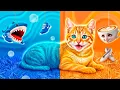 Download Lagu Rette diese winzige Katze! Ballerina Capuccina vs Tralalero Tralala