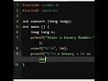 C Program to Convert Binary Number to Decimal and vice-versa