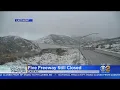 5 Freeway Through Grapevine Remains Shut Down Friday As Crews Clear Snow Ice
