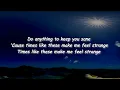Miranda Lambert - Strange (Lyrics)