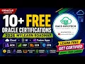 Oracle Cloud Free Certifications registration and Learn step by step process 2026