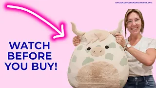 Squishmallows 20-Inch Spotted Highland Cow Review Is It Worth It
