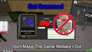 Getting SCAMMED in da hood Got Scammed Out Of My Galaxy Rev