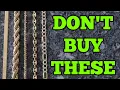 STAY AWAY from these GOLD CHAINS