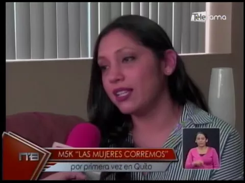 M5K Las mujeres corremos por primera vez en Quito