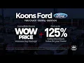 Additional Savings at Koons Ford