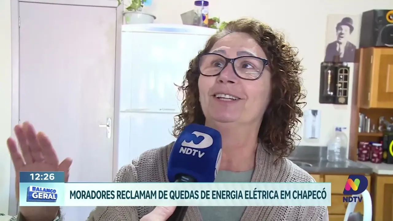 Quedas de Energia Elétrica em Chapecó Geram Reclamações dos Moradores