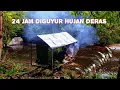 Download Lagu Diguyur hujan deras saat membangun shelter ditepian sungai||solo camping survival