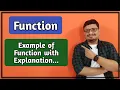 Example of Function with explanation Functions In C C Programming in Hindi PART 57