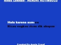 Download Lagu Rindu Lukisan HENDRI ROTINSULU avi Karaoke NO VOCAL