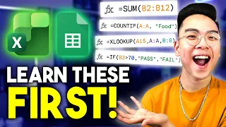New to Sheets or Excel LEARN THESE 10 FORMULAS FIRST