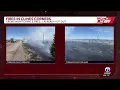 I-40 closed in both directions as crews battle wildfires