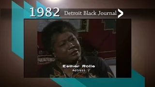 Esther Rolle on Detroit Black Journal American Black Journal Clip