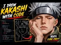 No AI Just Code Drawing Naruto Characters