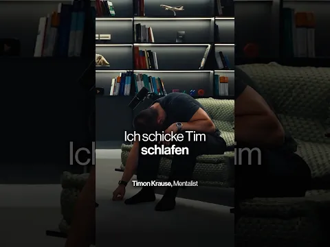 So habe ich Tim schlafen geschickt - Timon Krause, Mentalist