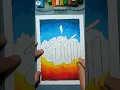 Download Lagu Menggambar Kaligrafi Lafadz Allah yang Mudah dan Bagus dengan Crayon 12 Warna