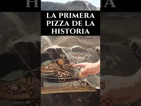 La primera Pizza de la Historia (2.000 años)