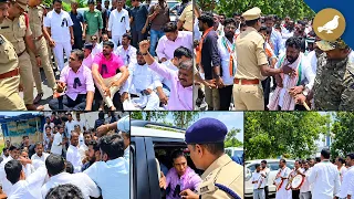 KTR, Harish rao detained enroute KCR’s farm house