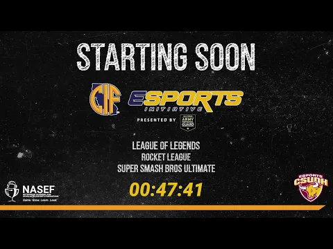 CIF Esports Initiative 2025 championship finals competitors