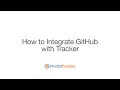 GitHub Tracker Integration