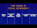 A Week in Final Jeopardy - JEOPARDY