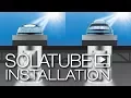 Solatube Installation SolaMaster 330 DS 750 DS Open Ceiling