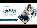 How to File Form 941 x with TaxBandits IRS Compliant Step-by-Step E-file Guide