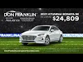 Don Franklin Lexington Hyundai - September 2021