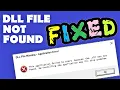 Nlsdl dll missing in Windows 11 How to Download Fix Missing DLL File Error