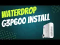 Installation guide for Waterdrop G3P600 Reverse Osmosis System