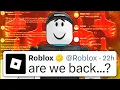 Lagu Is Roblox Back...?