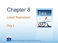 AP Stats Ch 8 Day 1 Online Notes - Linear Regression
