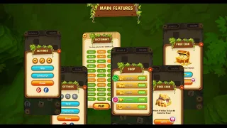 Cross Word Games UI Kit - Design Fun Addictive Puzzle Apps