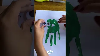 Halloween Handprint Witch Craft for Kids Easy Paper Craft Step by Step Activity Twinkl USA