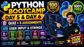 Python Bootcamp Day 5 6 Quiz 6 Assignments Submit Before Deadline ManaTrick
