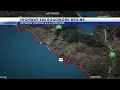 Stretch of Hwy 101 north of Ventura down to 2 lanes as work begins on roadway